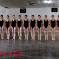 南宁创艺艺术职业学校舞蹈表演专业092班舞蹈基训课堂